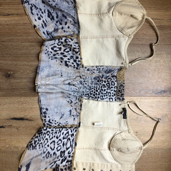 Corset made in Italy by Krizia jeans size 8 - Picture 8 of 9